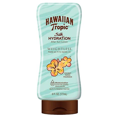 hawaiian tropic after sun lotion.